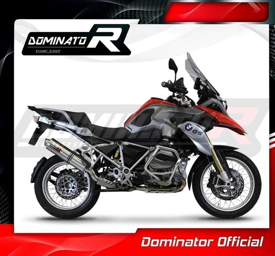 BW044DST-H Dominator homologated exhaust silencer round