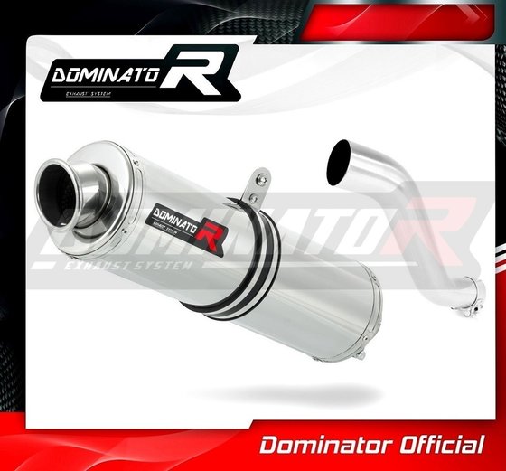 YA032DST-S Dominator exhaust silencer round