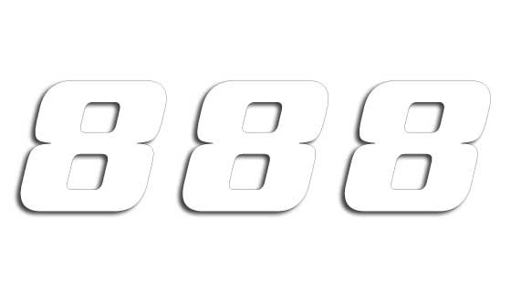 BLACKBIRD RACING white number plate graphics pack