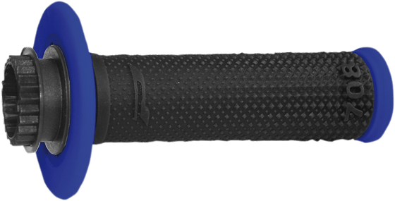 PRO GRIP blue/black lock-on grips