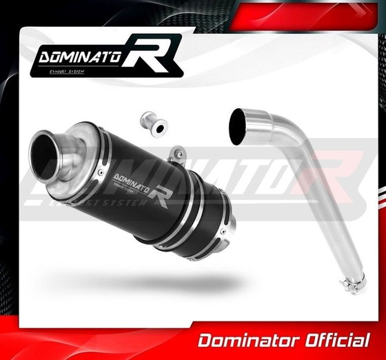 HO088DCBL-S Dominator exhaust silencer muffler gp1 black