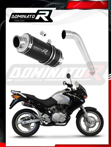 HO088DCBL-S Dominator exhaust silencer muffler gp1 black