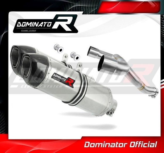 YA033DFF-S Dominator exhaust silencer hp1 dual