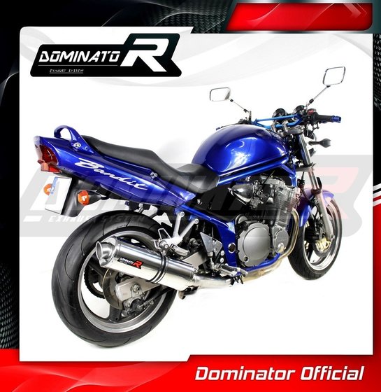 SU069DA-S Dominator exhaust silencer oval