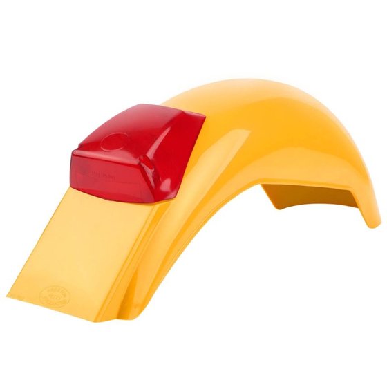 POLISPORT rear enduro fender - dark yellow