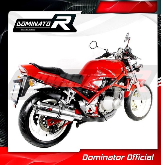 SU079DA-S Dominator exhaust silencer oval