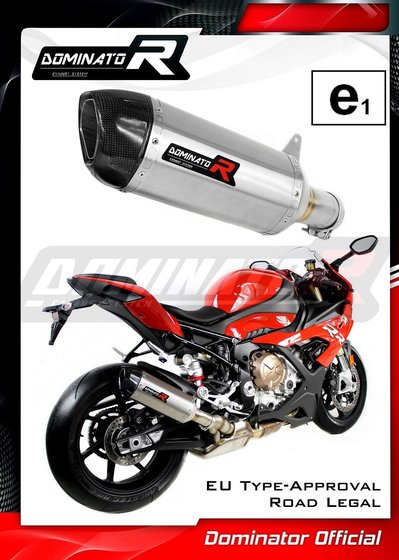 BW082DF-H Dominator homologated exhaust silencer hp1