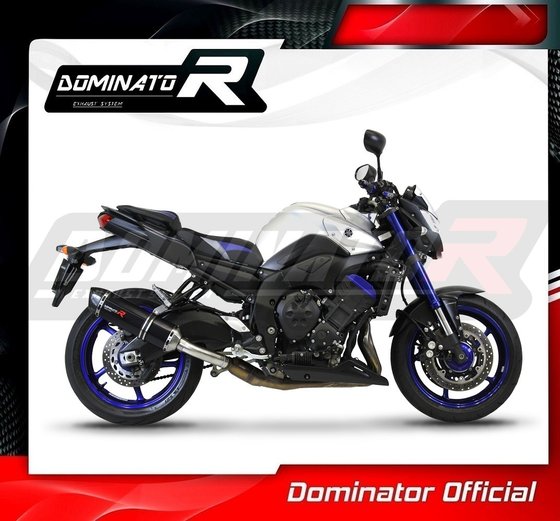 YA021DFBL-S Dominator exhaust silencer hp1 black