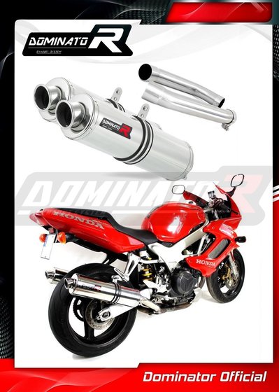 HO046DST-S Dominator exhaust silencer round