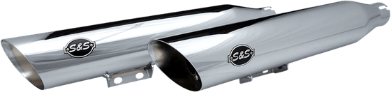 550-0756B S&S CYCLE chrome 50s style muffler for harley davidson