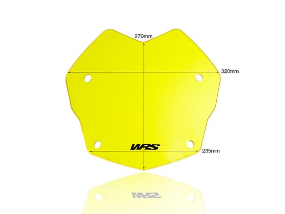 BM045GF WRS yellow rallye windscreen for bmw r1250gs