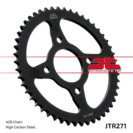 27350JT JT Sprockets rear sprocket 50 tooth pitch 428 jtr27150