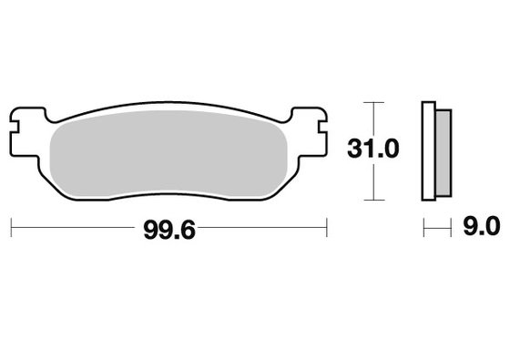 6567280 DOPPLER sbs brakepads ceramic