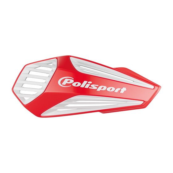 POLISPORT mx air handguards in red/white