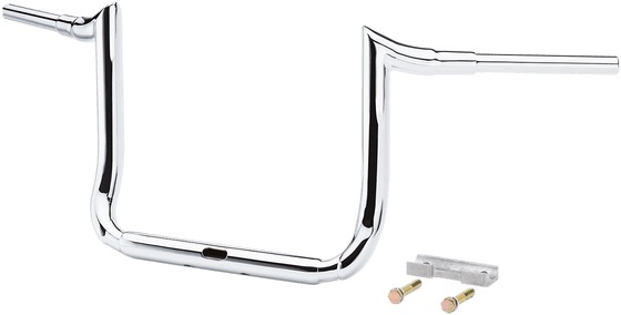 LA-7356-12 LA CHOPPERS chrome 12" 1-1/2" prime ape handlebar