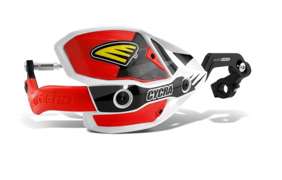 CYCRA ultimate probend hand guards white/red