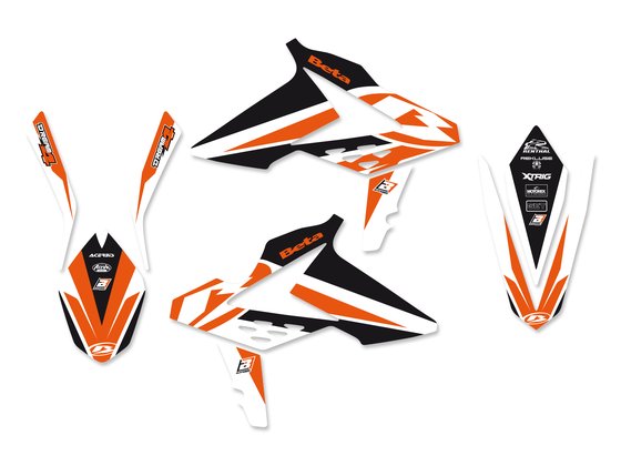 8B03N BLACKBIRD RACING graphic kit with seat cover for rear 2013-2017