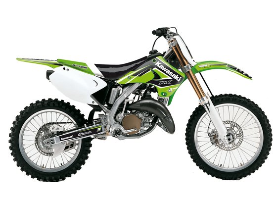 8408N BLACKBIRD RACING graphic kit with seat cover for kx125 03-08