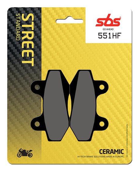 551HF SBS brakepads ceramic