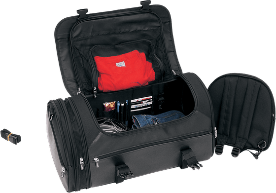 SADDLEMEN deluxe rack bag textile black