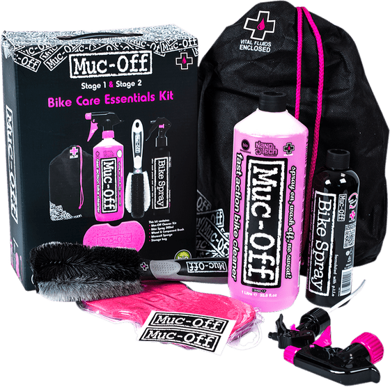 636 MUC-OFF bike essentials cleaning kit