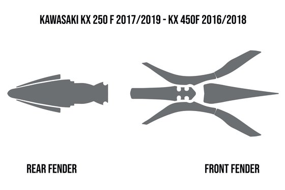 177767100 TWIN AIR mud foam for kx250f/450f