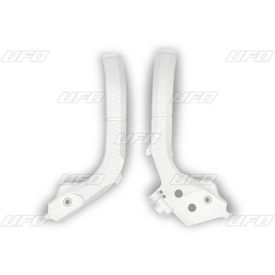 HU03393#040 UFO frame guard for husqvarna white