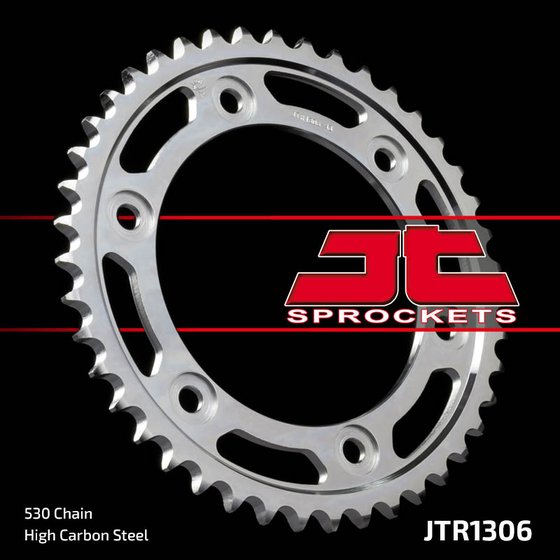 439943JT JT Sprockets rear sprocket 43 tooth pitch 530 jtr130643