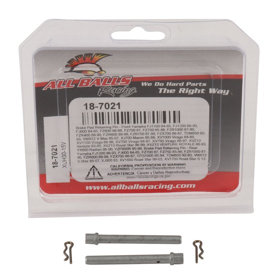 18-7021 All Balls brake pad retaining pin - front