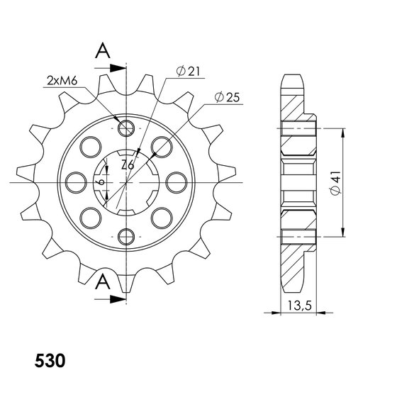 20403-15 Supersprox supersprox / jt front sprocket 286.15