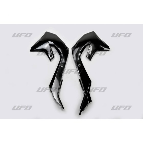 KA04751#001 UFO black radiator covers for kx450f 2019