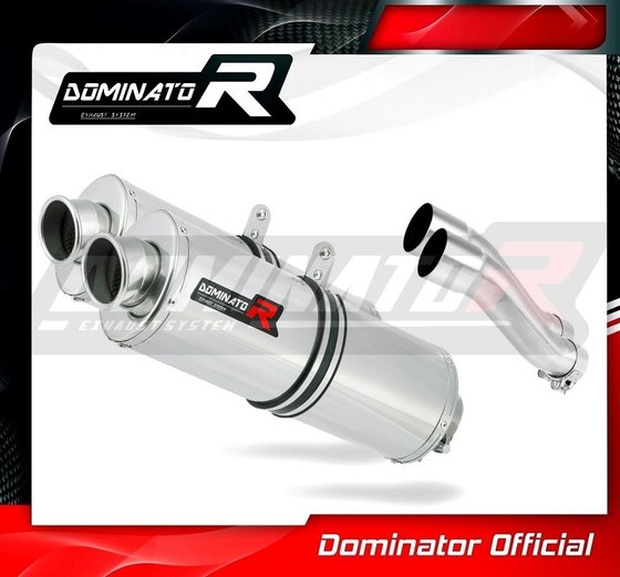 KA023DA-S Dominator exhaust silencer oval