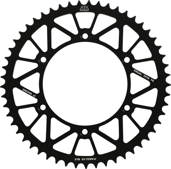 JTA822BLK JT Sprockets racelite aluminium rear race sprocket