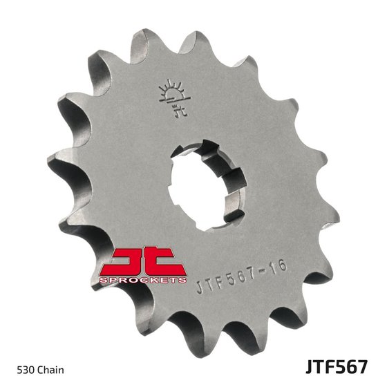 JTF567 JT Sprockets steel front sprocket