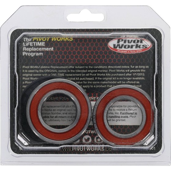 25-1102 All Balls wheel bearing kit front