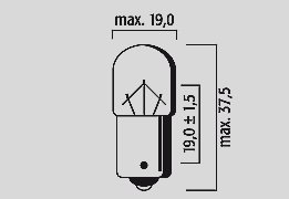 1402501 FLOSSER amber bulb pack (10 count)