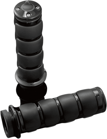 6340 KURYAKYN "iso black handlebar grips"