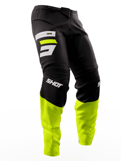 611-2343 SHOT pant devo reflex neon yellow