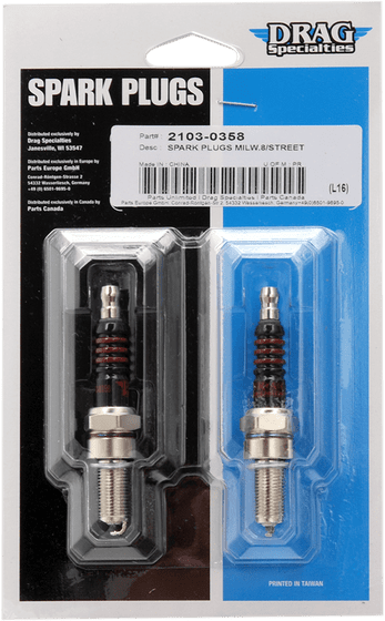 E18-6724DS DRAG SPECIALTIES spark plugs m8/xg