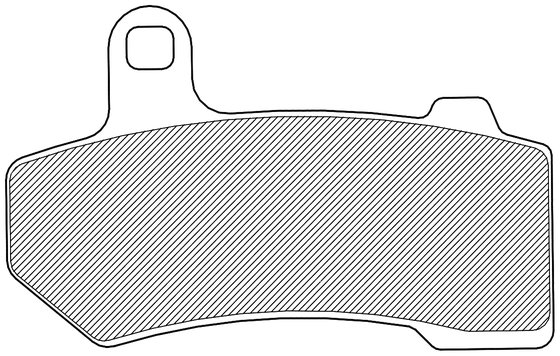 FAD409 DRAG SPECIALTIES organic brake pad