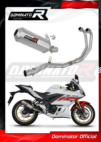 YA147DA-S Dominator full exhaust system silencer ov g2