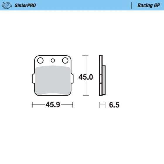 091012 MOTO-MASTER racing brake pad