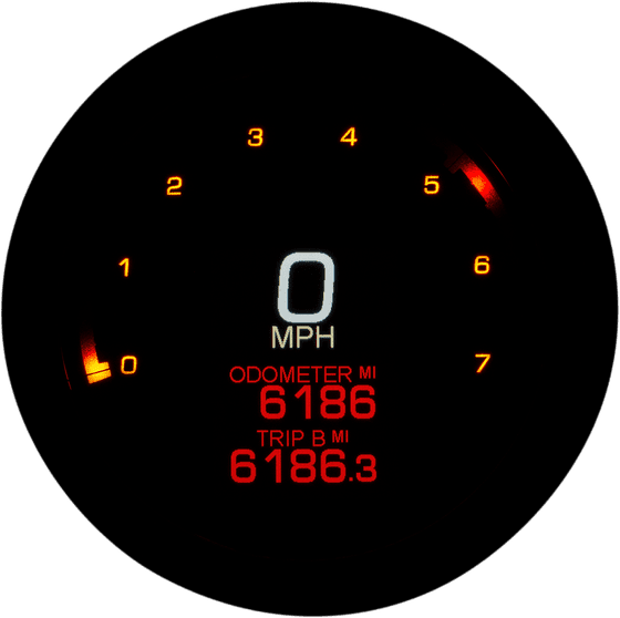 MLX-2004-K DAKOTA DIGITAL 4.5" tank mount speedometer