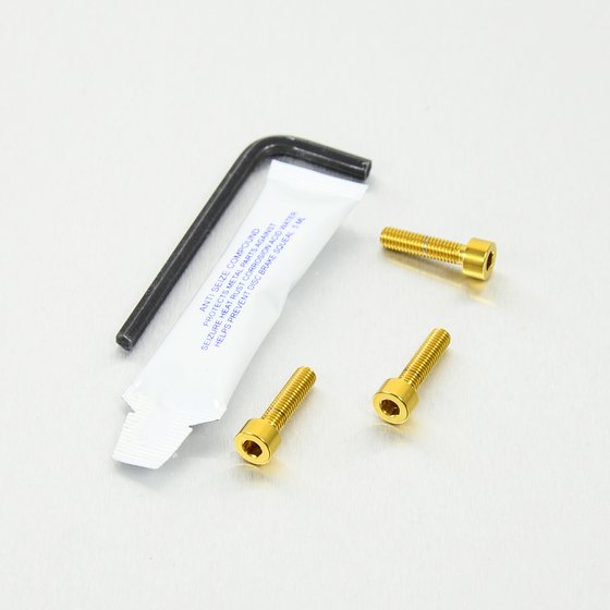 TYA407G PRO BOLT gold fuel cap screw kit