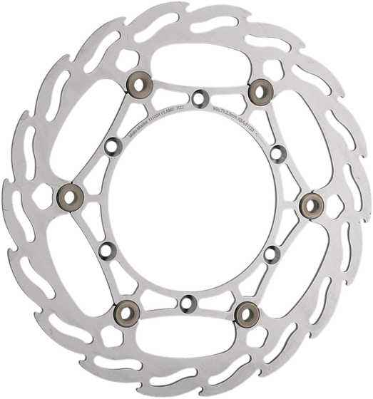 112088 MOTO-MASTER flame floating front brake rotor - 270mm