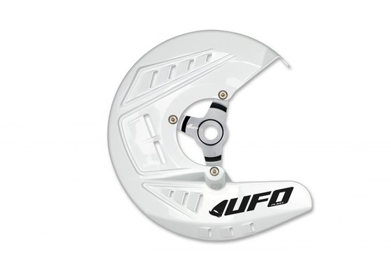 KT04068@041 UFO front disc cover kit white for ktm sx/sx-f/exc