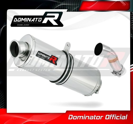 YA049DA-S Dominator exhaust silencer oval