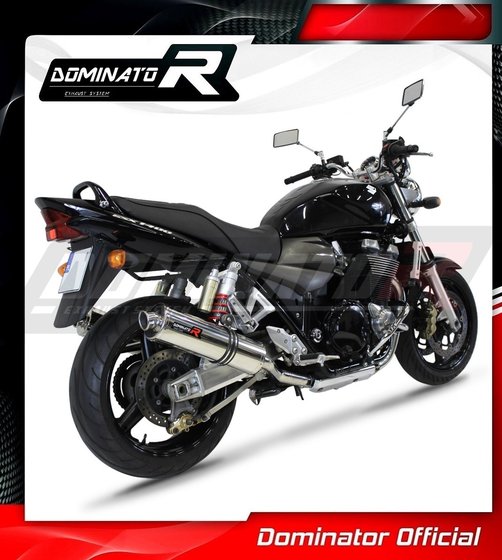 SU026DST-S Dominator exhaust silencer round