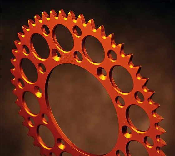 224U-520-50GPOR RENTHAL aluminum rear sprocket - 50 teeth