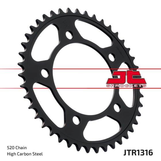 JTR1316 JT Sprockets steel rear sprocket